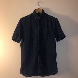 H&M Short sleeve button down (S)